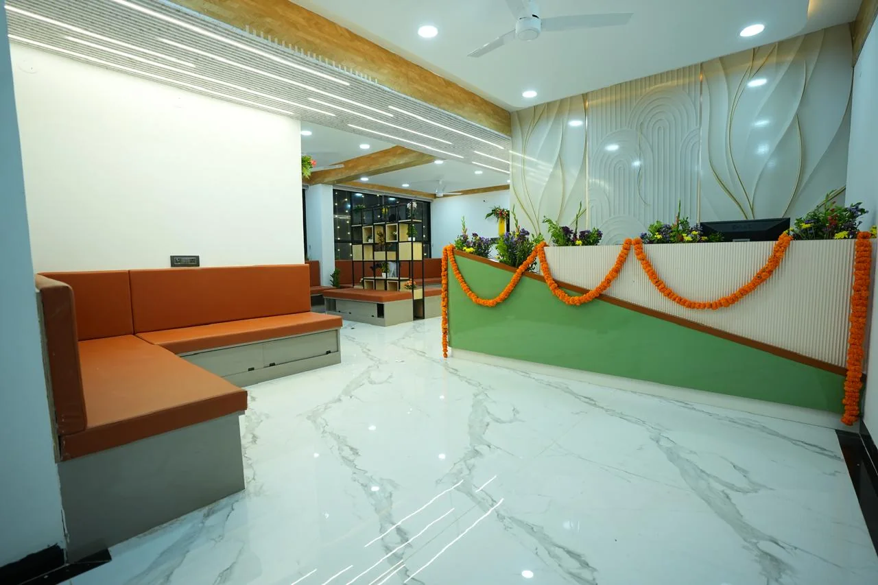 Chiron Advanced Care Hospital reception and waiting area