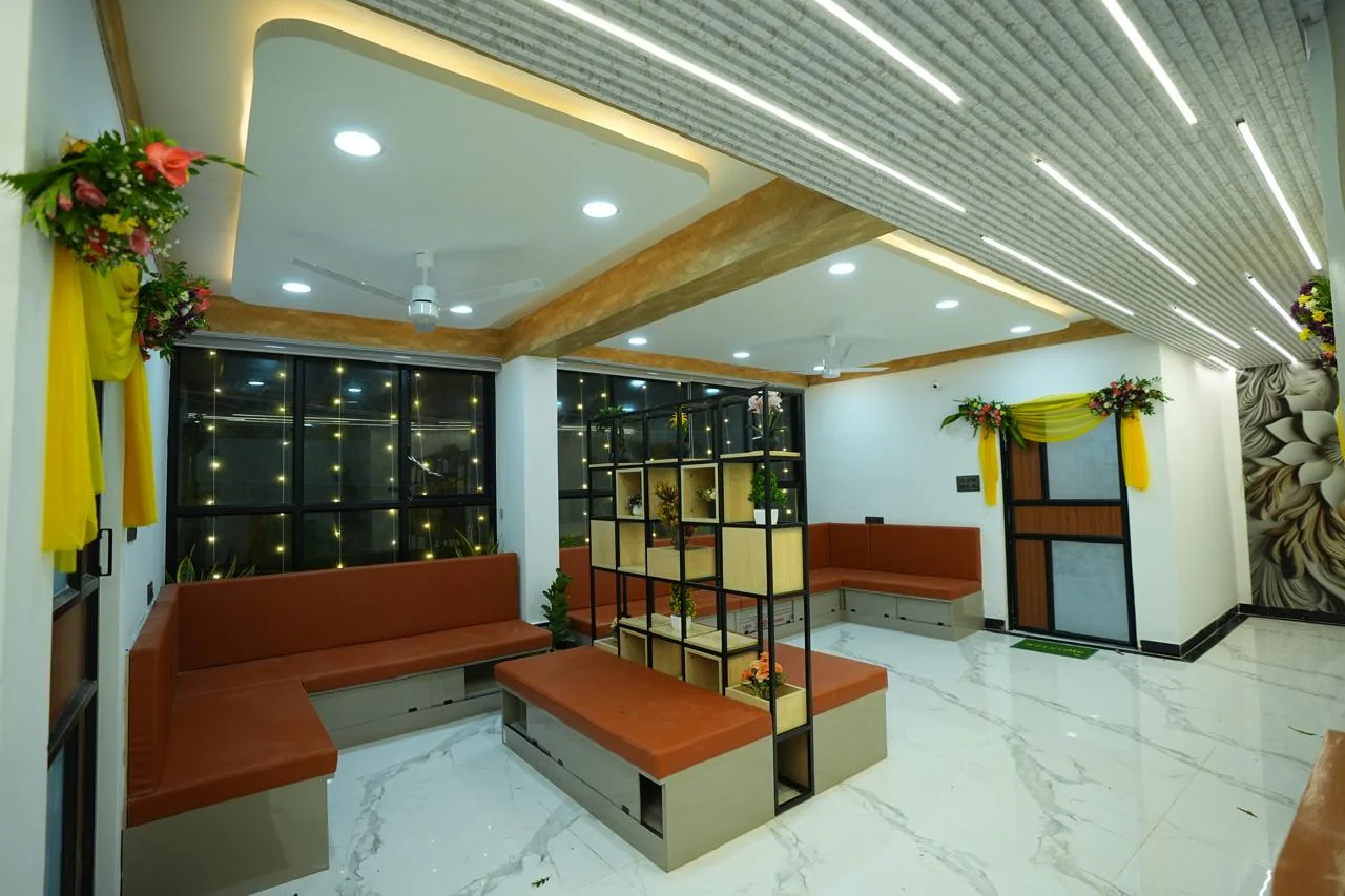 Chiron Advanced Care Hospital building in Suchitra, Hyderabad