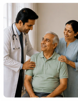 Family Physician consultation at Chiron Advanced Care Hospital